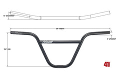 Odyssey BROC 9.8" Bar (Matte Black)