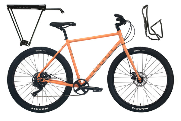 THE 12 DEALS OF XMAS: Fairdale Weekender Archer with Adjust-A-Rack and Bottle Cage (Matte Black or Matte Coral Red)