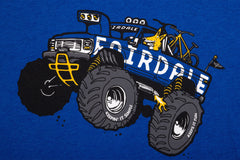Fairdale Monty Truck Tee (True Royal Blue Tri-blend)