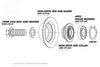 Odyssey Hexagram Cassette Hub Parts