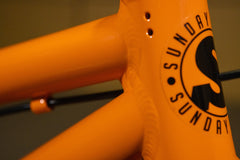 Sunday Aluminum Primer 18" (Gloss Orange Soda with 18.5" tt in RHD)