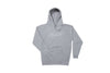 Odyssey Big Stitch Pullover Hoodie (Gunmetal Heather with Gray Stitch)