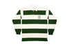 Sunday Game Rugby Long Sleeve (Off-White/Forest Green)