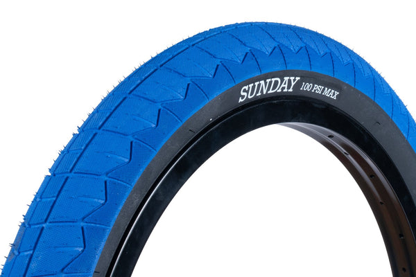 Sunday Current v2 20" Tire (Blue/Black)